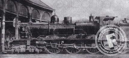 Locomotive type 230 - La Rotonde en 1905 - Collection de Mme Dehon.jpg